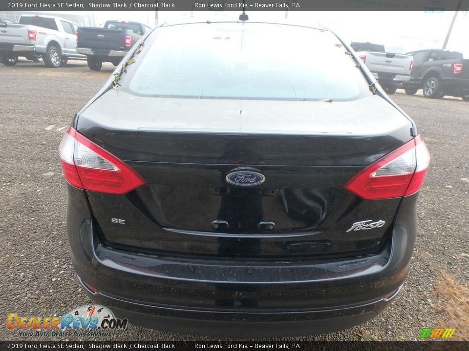 2019 Ford Fiesta SE Sedan Shadow Black / Charcoal Black Photo #4
