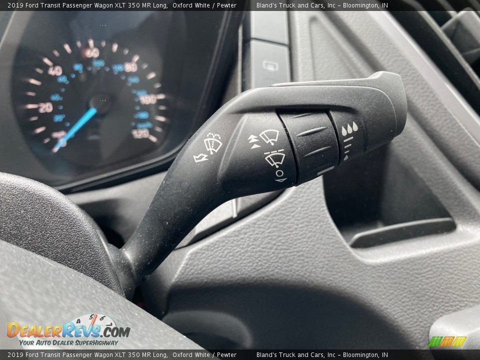 Controls of 2019 Ford Transit Passenger Wagon XLT 350 MR Long Photo #21
