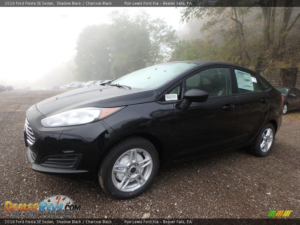 2019 Ford Fiesta SE Sedan Shadow Black / Charcoal Black Photo #7