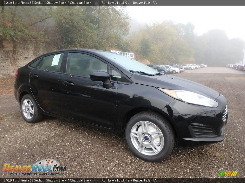 2019 Ford Fiesta SE Sedan Shadow Black / Charcoal Black Photo #9