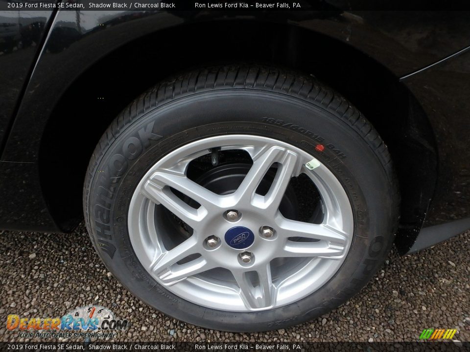2019 Ford Fiesta SE Sedan Shadow Black / Charcoal Black Photo #10