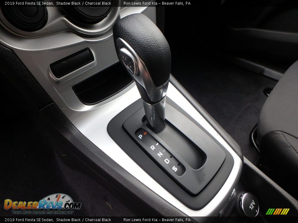 2019 Ford Fiesta SE Sedan Shadow Black / Charcoal Black Photo #13