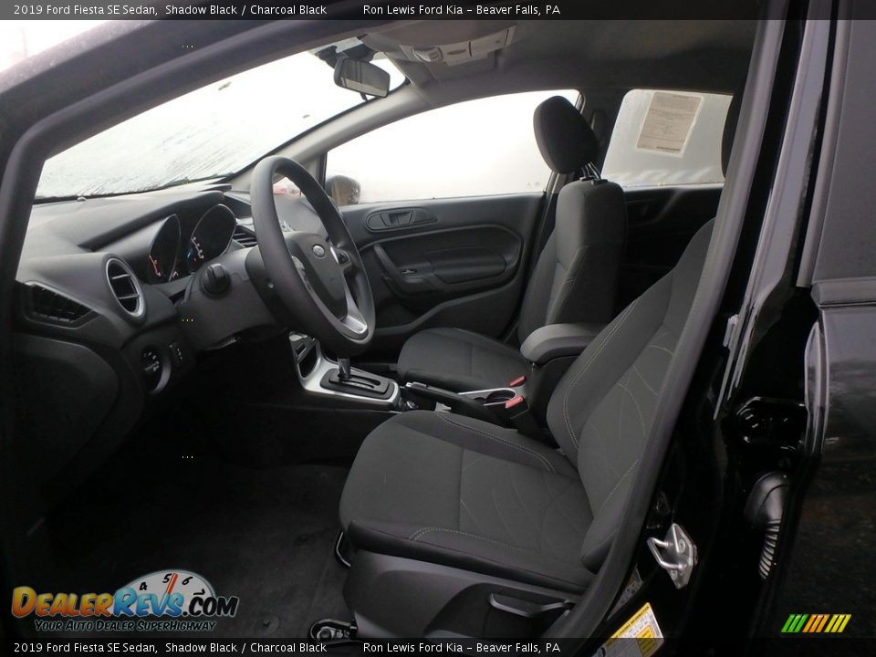 2019 Ford Fiesta SE Sedan Shadow Black / Charcoal Black Photo #14
