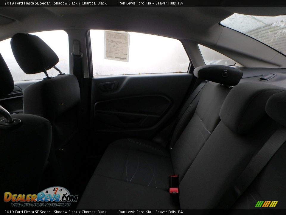 2019 Ford Fiesta SE Sedan Shadow Black / Charcoal Black Photo #15