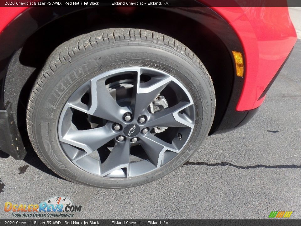 2020 Chevrolet Blazer RS AWD Red Hot / Jet Black Photo #11