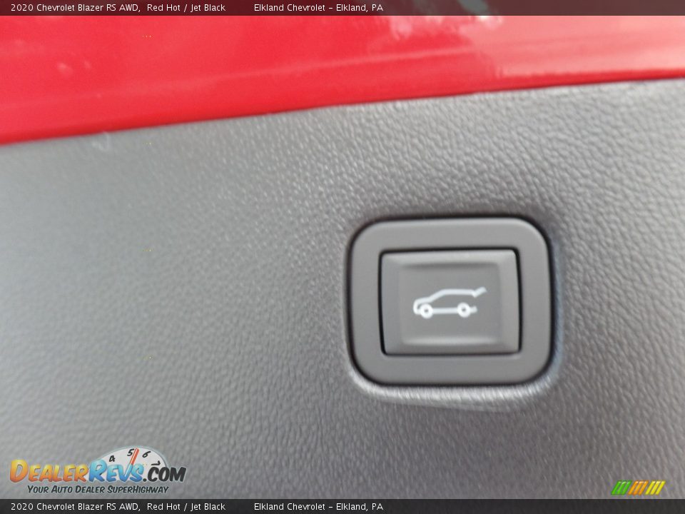 2020 Chevrolet Blazer RS AWD Red Hot / Jet Black Photo #17