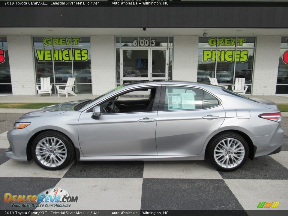 2019 Toyota Camry XLE Celestial Silver Metallic / Ash Photo #1
