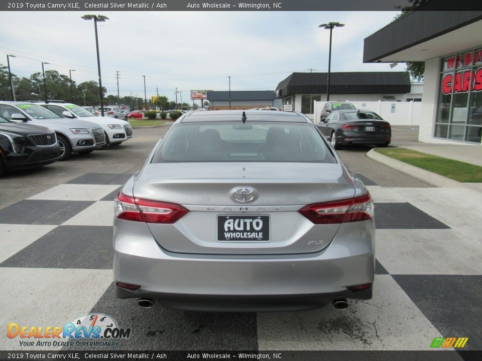 2019 Toyota Camry XLE Celestial Silver Metallic / Ash Photo #4