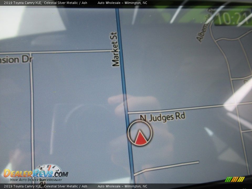 2019 Toyota Camry XLE Celestial Silver Metallic / Ash Photo #16