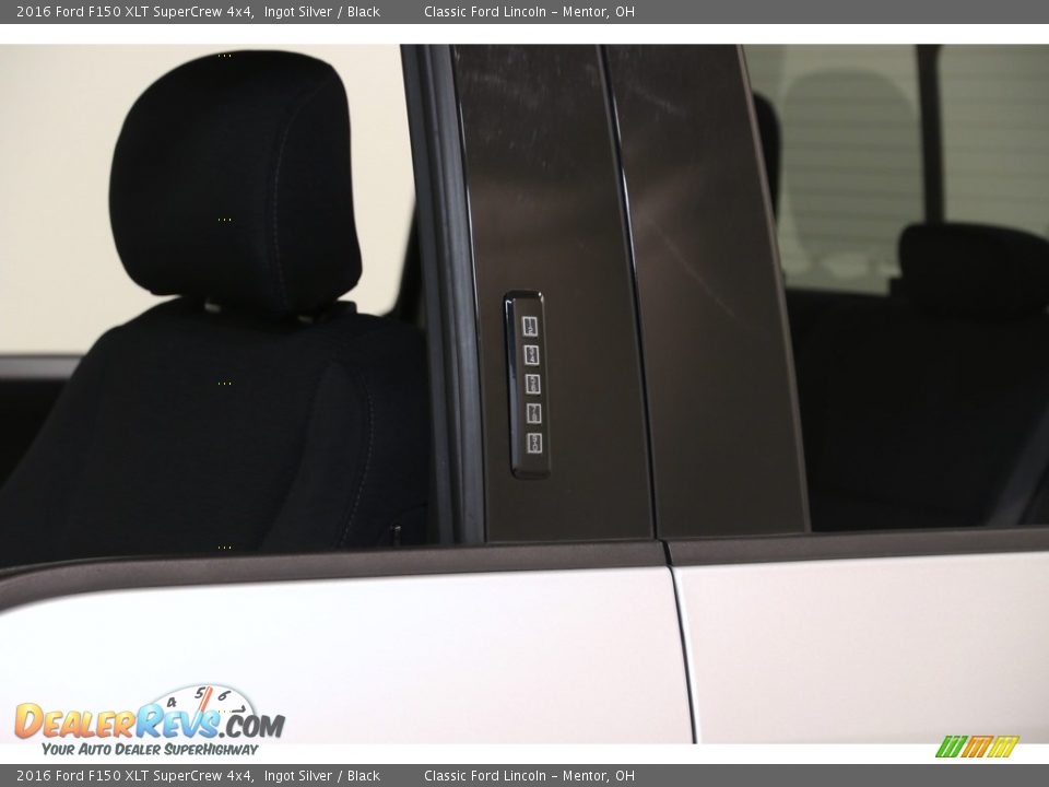 2016 Ford F150 XLT SuperCrew 4x4 Ingot Silver / Black Photo #4