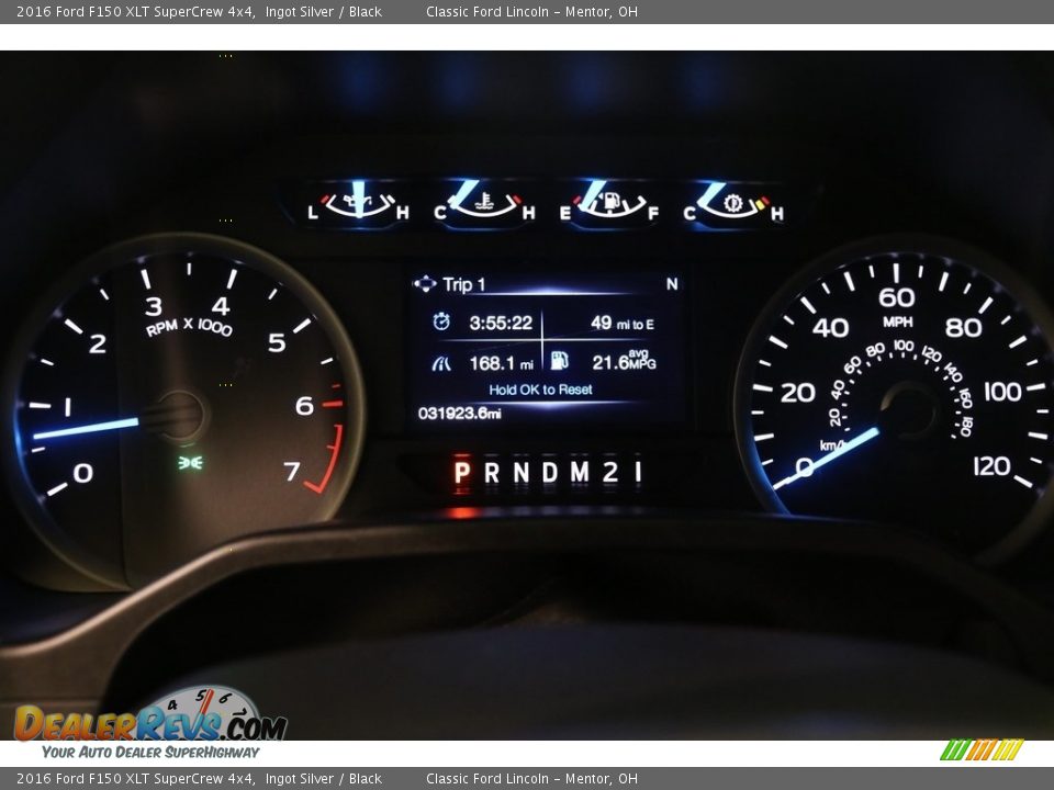 2016 Ford F150 XLT SuperCrew 4x4 Ingot Silver / Black Photo #9