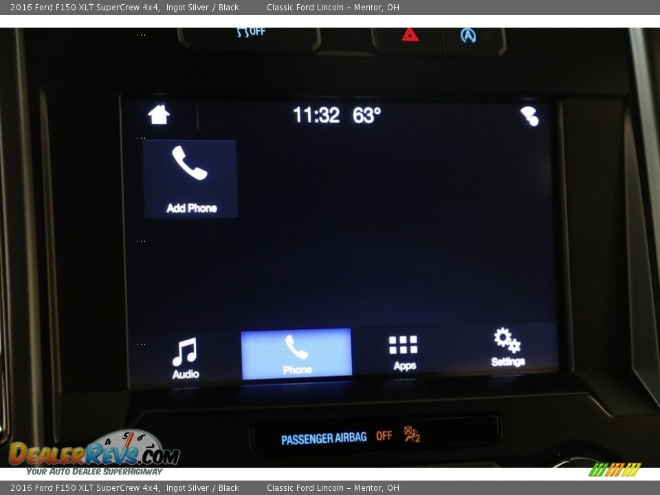 2016 Ford F150 XLT SuperCrew 4x4 Ingot Silver / Black Photo #12