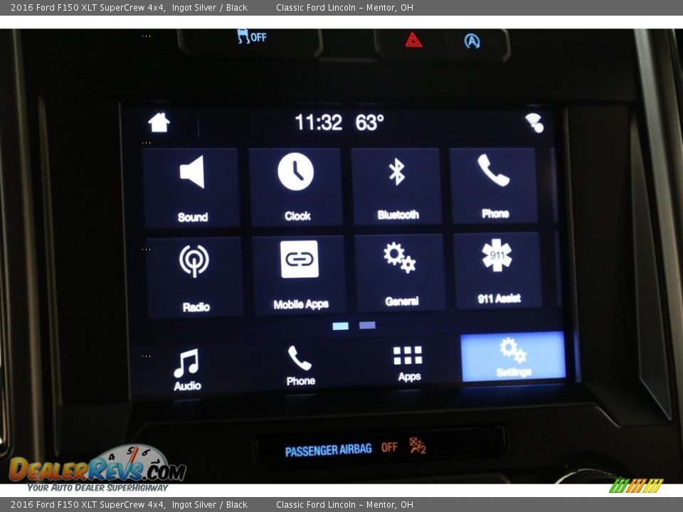 2016 Ford F150 XLT SuperCrew 4x4 Ingot Silver / Black Photo #13