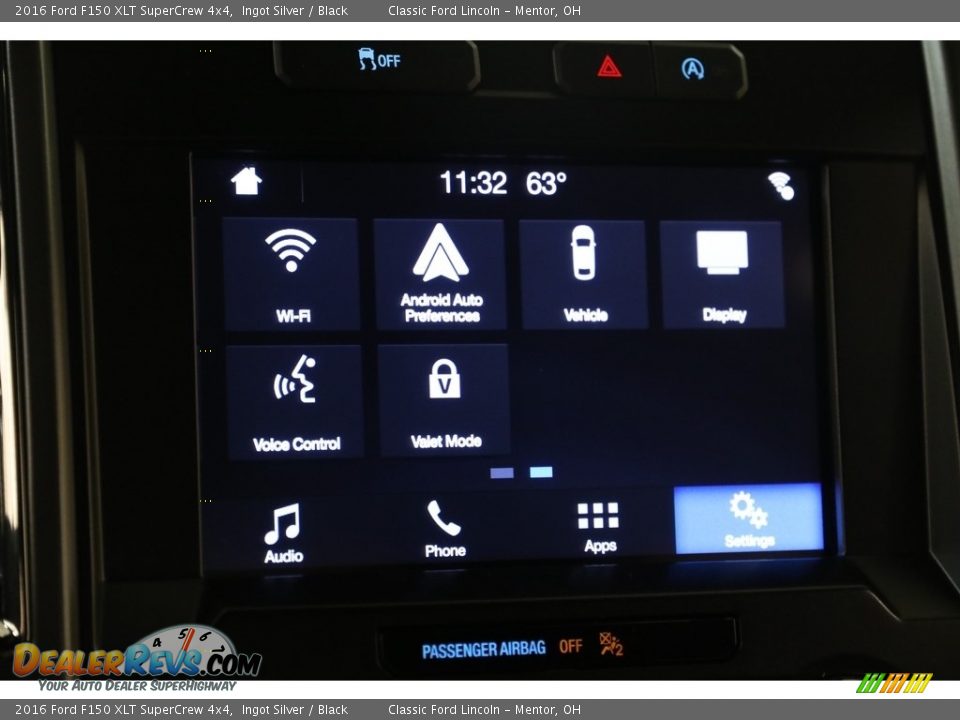 2016 Ford F150 XLT SuperCrew 4x4 Ingot Silver / Black Photo #14