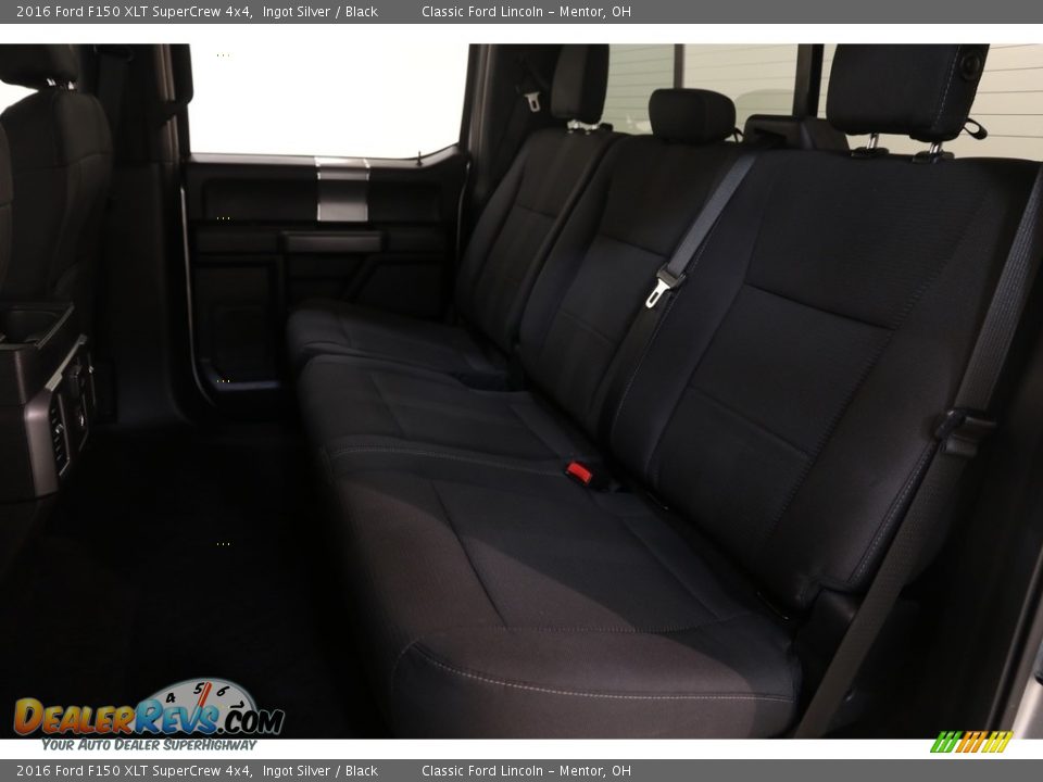 2016 Ford F150 XLT SuperCrew 4x4 Ingot Silver / Black Photo #19