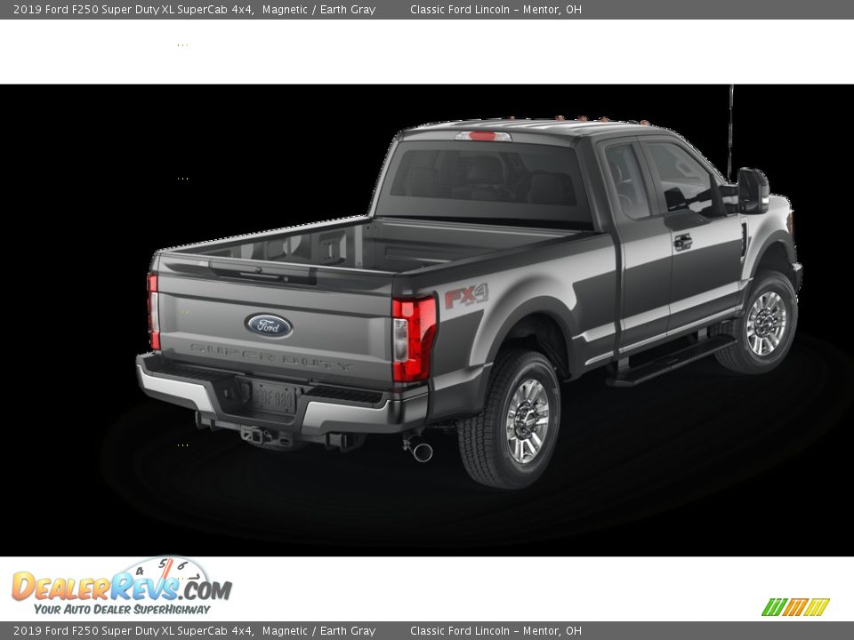 2019 Ford F250 Super Duty XL SuperCab 4x4 Magnetic / Earth Gray Photo #3