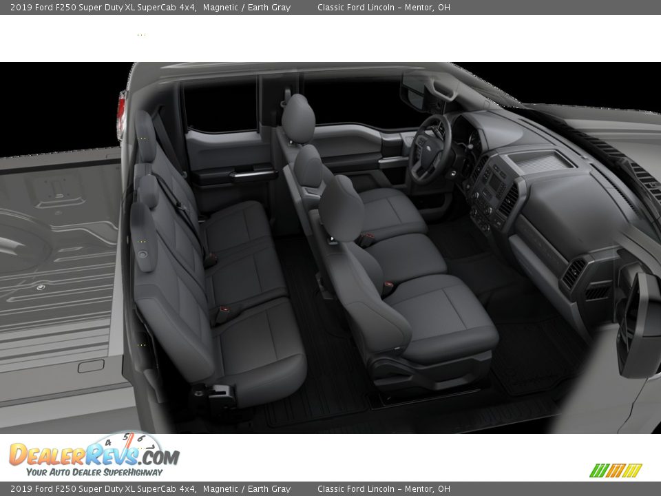 2019 Ford F250 Super Duty XL SuperCab 4x4 Magnetic / Earth Gray Photo #6