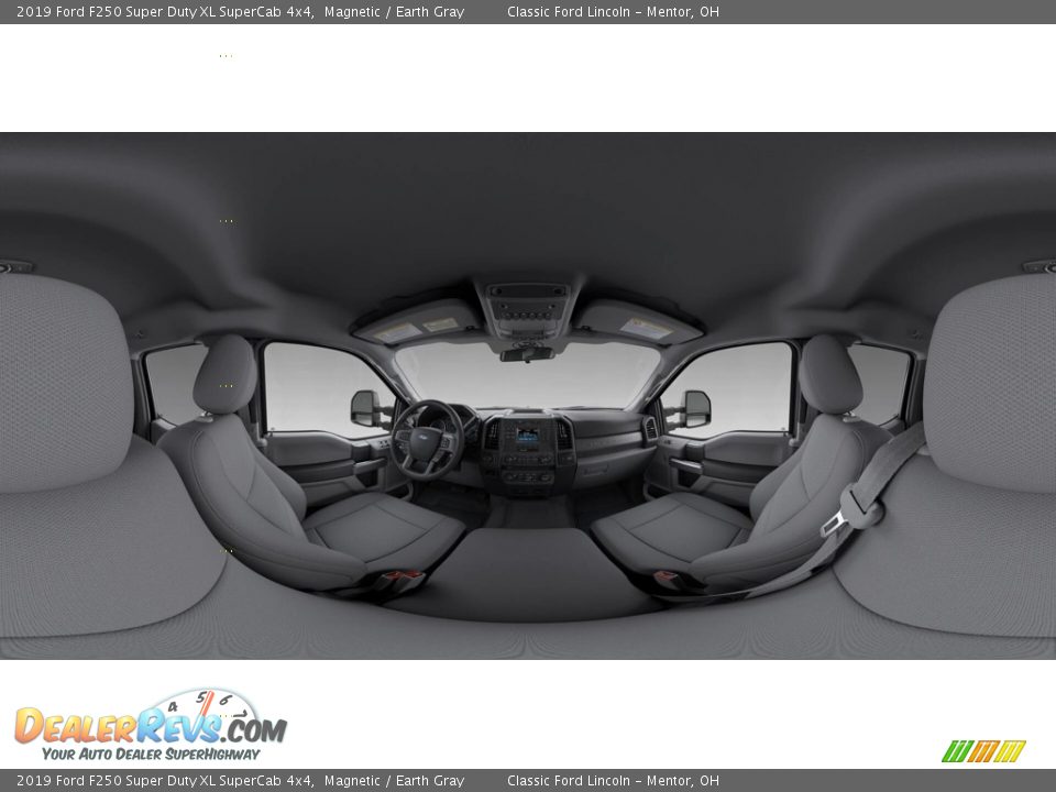 2019 Ford F250 Super Duty XL SuperCab 4x4 Magnetic / Earth Gray Photo #8