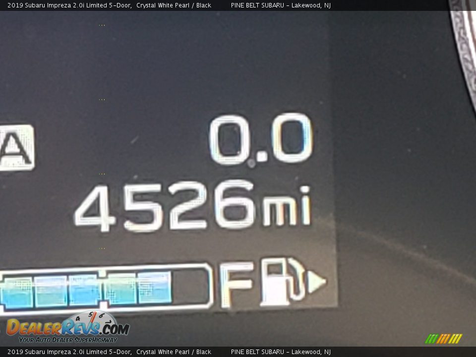 2019 Subaru Impreza 2.0i Limited 5-Door Crystal White Pearl / Black Photo #2