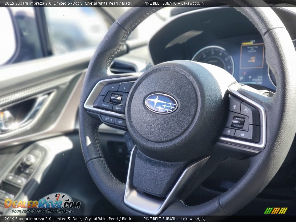 2019 Subaru Impreza 2.0i Limited 5-Door Crystal White Pearl / Black Photo #5