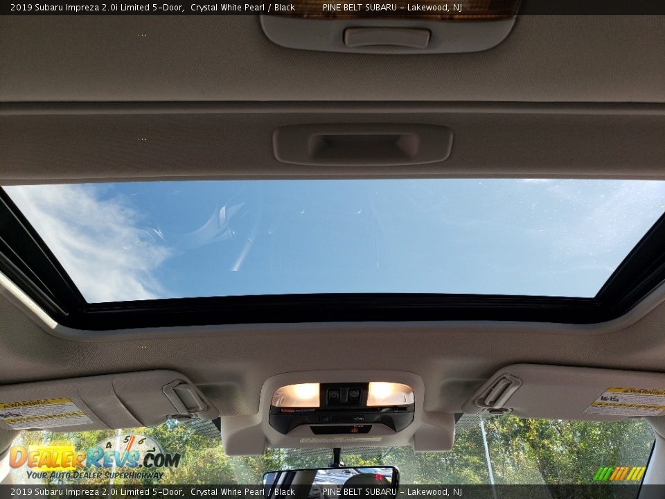 2019 Subaru Impreza 2.0i Limited 5-Door Crystal White Pearl / Black Photo #7