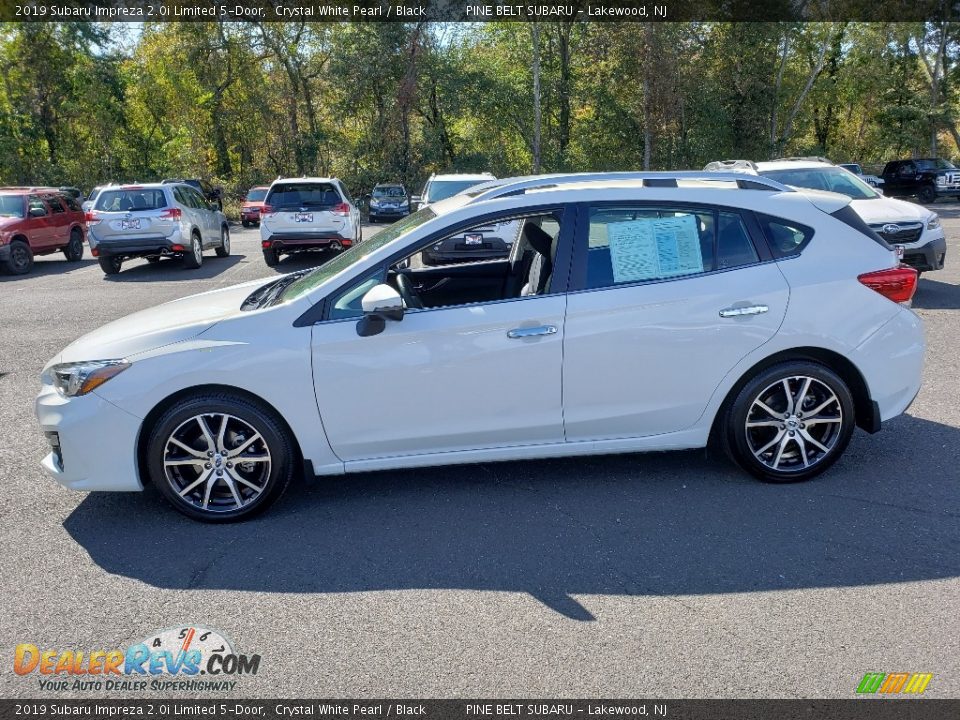 2019 Subaru Impreza 2.0i Limited 5-Door Crystal White Pearl / Black Photo #11