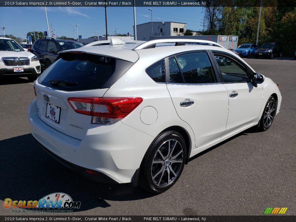 2019 Subaru Impreza 2.0i Limited 5-Door Crystal White Pearl / Black Photo #14