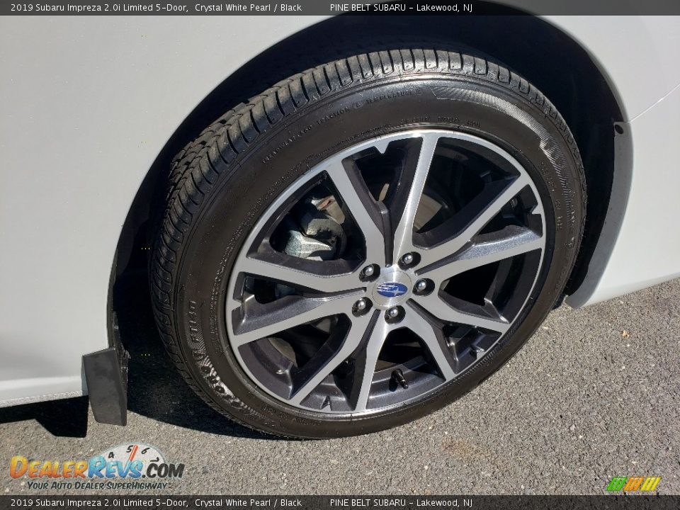 2019 Subaru Impreza 2.0i Limited 5-Door Crystal White Pearl / Black Photo #16