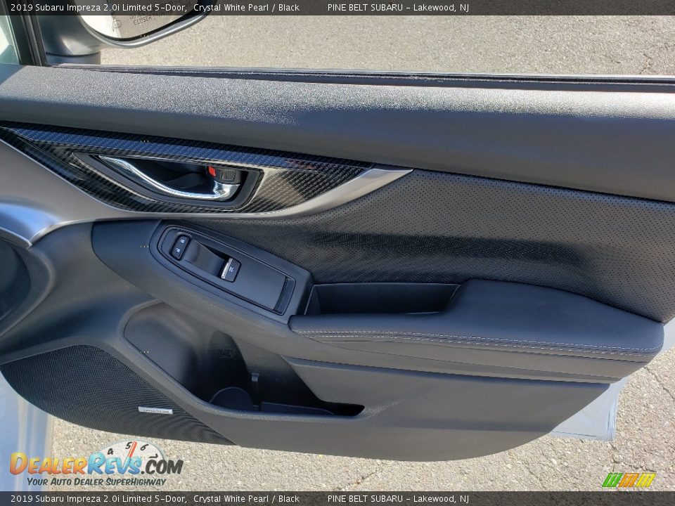 2019 Subaru Impreza 2.0i Limited 5-Door Crystal White Pearl / Black Photo #17