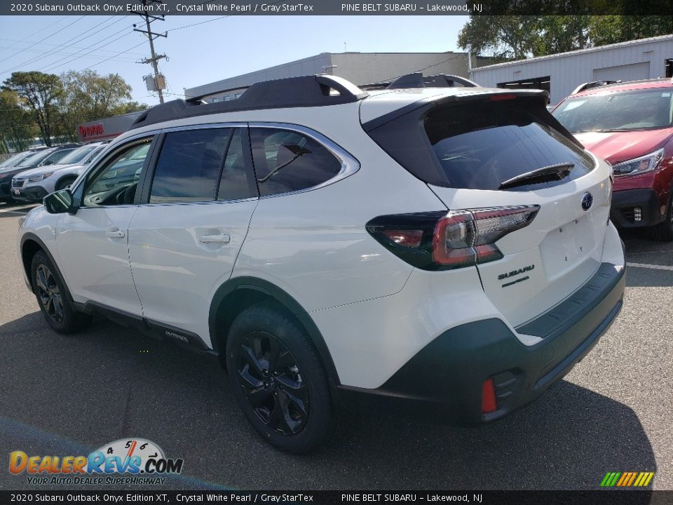 2020 Subaru Outback Onyx Edition XT Crystal White Pearl / Gray StarTex Photo #4
