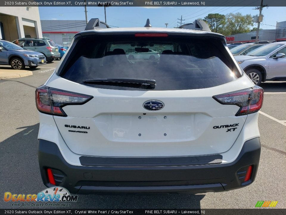 2020 Subaru Outback Onyx Edition XT Crystal White Pearl / Gray StarTex Photo #5