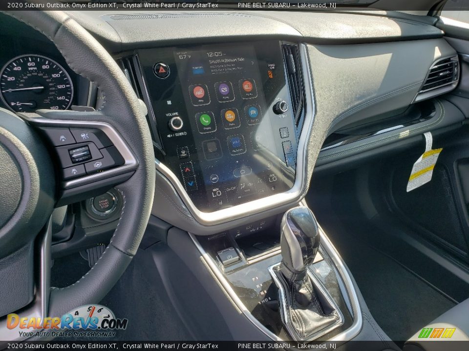 2020 Subaru Outback Onyx Edition XT Crystal White Pearl / Gray StarTex Photo #10