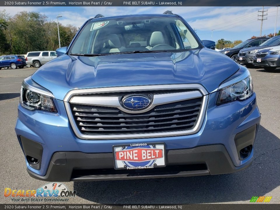 2020 Subaru Forester 2.5i Premium Horizon Blue Pearl / Gray Photo #2