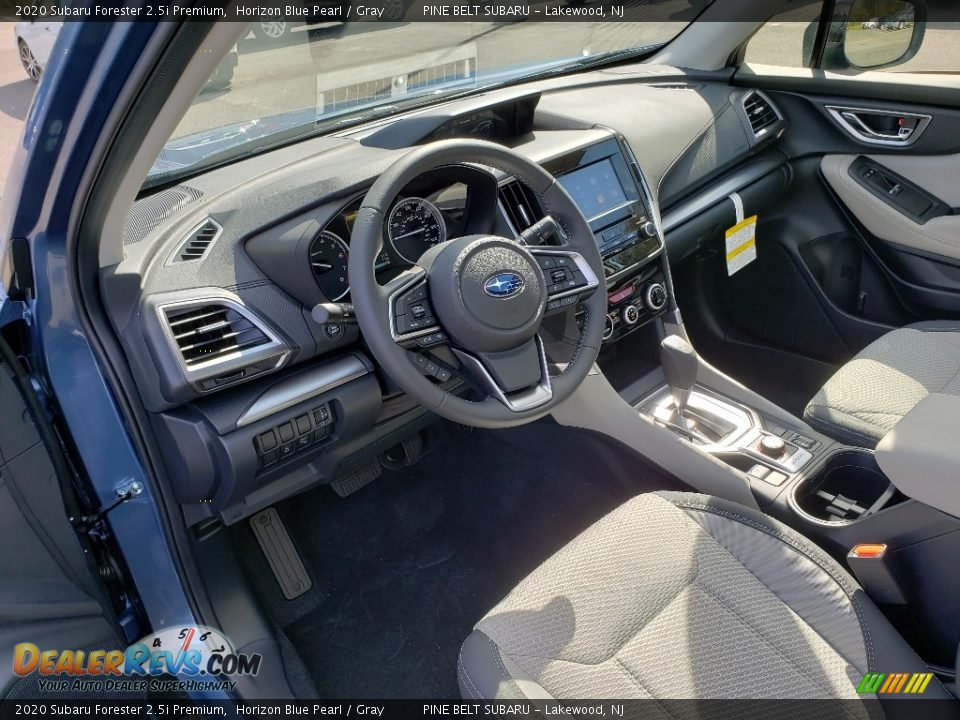 Gray Interior - 2020 Subaru Forester 2.5i Premium Photo #7