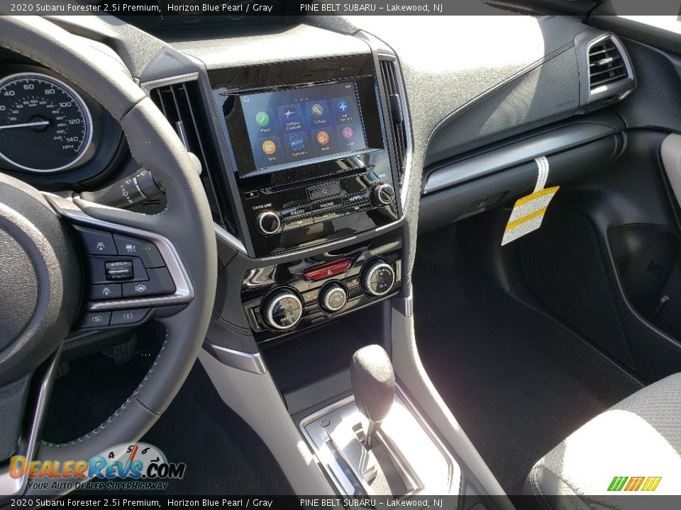 2020 Subaru Forester 2.5i Premium Horizon Blue Pearl / Gray Photo #10