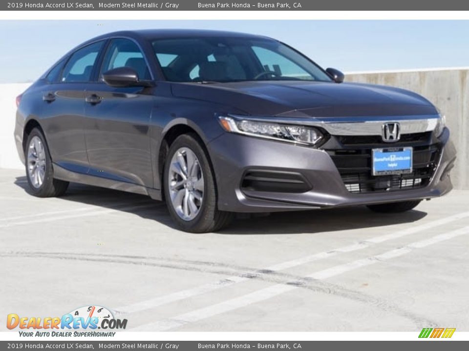 2019 Honda Accord LX Sedan Modern Steel Metallic / Gray Photo #1