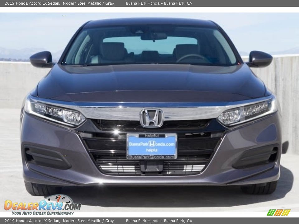 2019 Honda Accord LX Sedan Modern Steel Metallic / Gray Photo #3