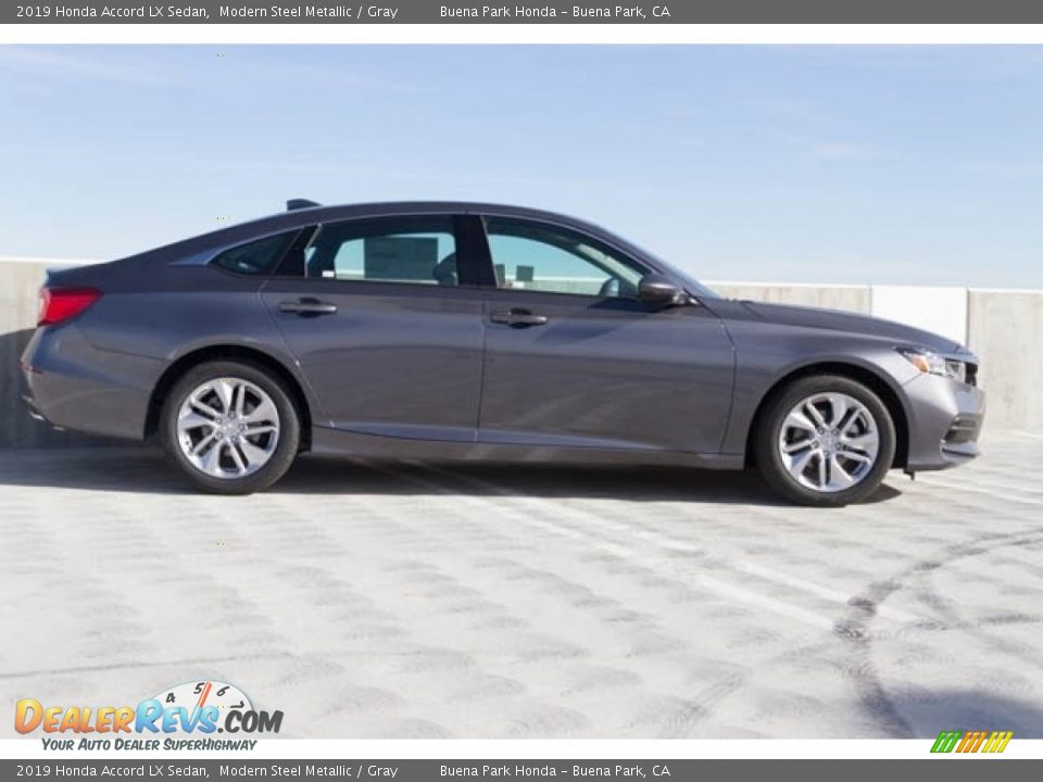 2019 Honda Accord LX Sedan Modern Steel Metallic / Gray Photo #5