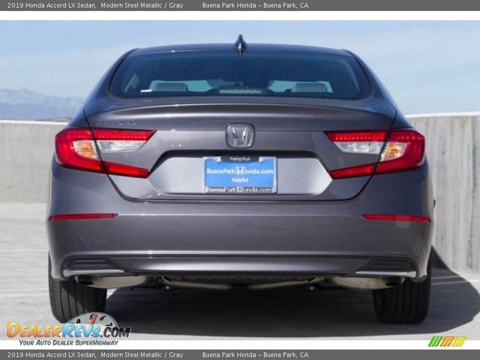 2019 Honda Accord LX Sedan Modern Steel Metallic / Gray Photo #6