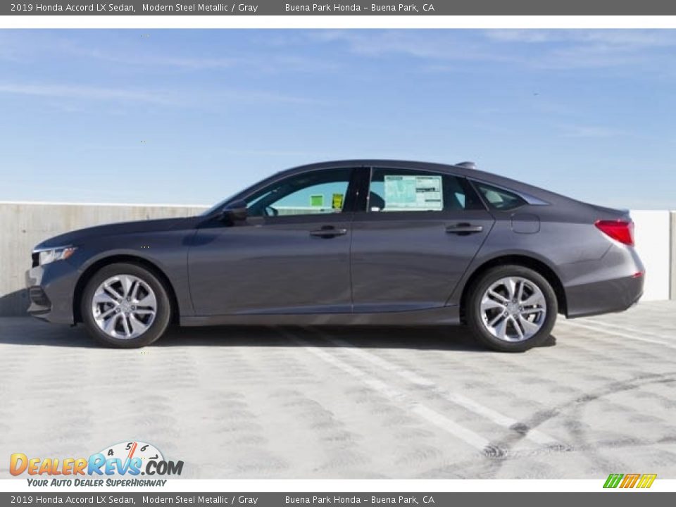 2019 Honda Accord LX Sedan Modern Steel Metallic / Gray Photo #9