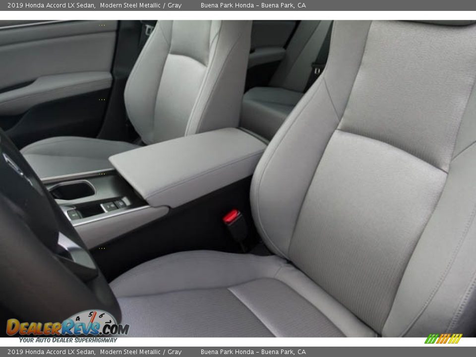 2019 Honda Accord LX Sedan Modern Steel Metallic / Gray Photo #31