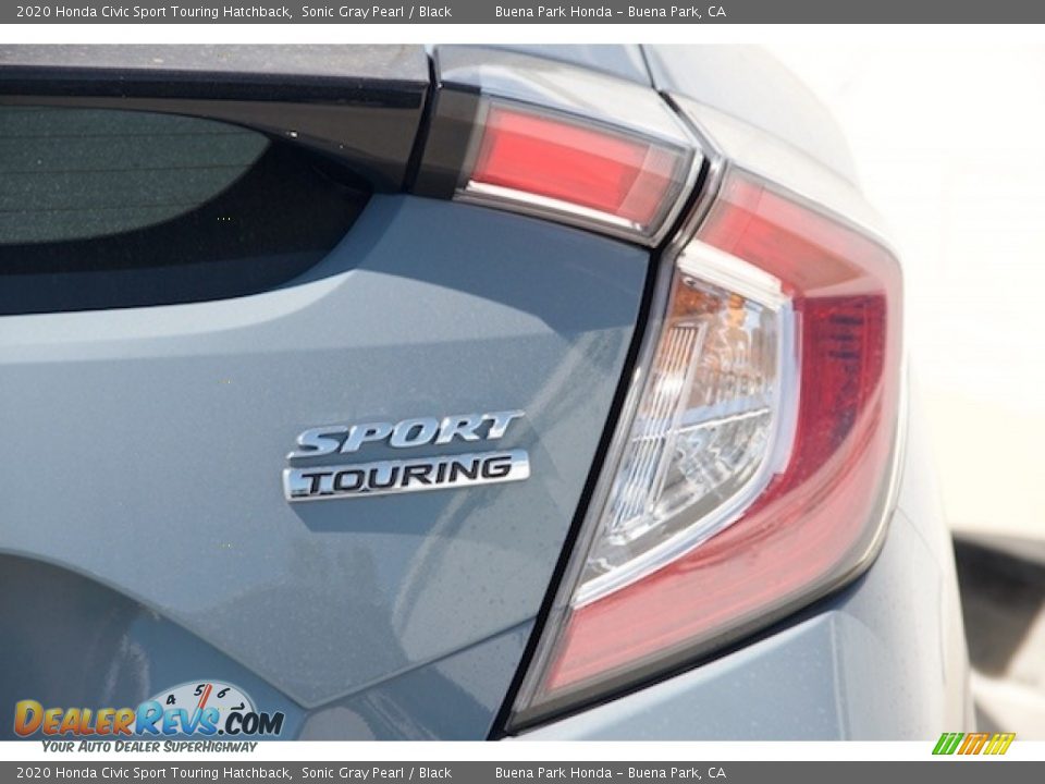 2020 Honda Civic Sport Touring Hatchback Sonic Gray Pearl / Black Photo #4