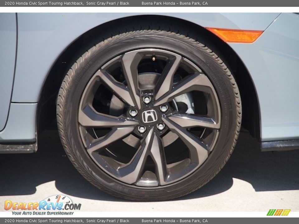2020 Honda Civic Sport Touring Hatchback Sonic Gray Pearl / Black Photo #5
