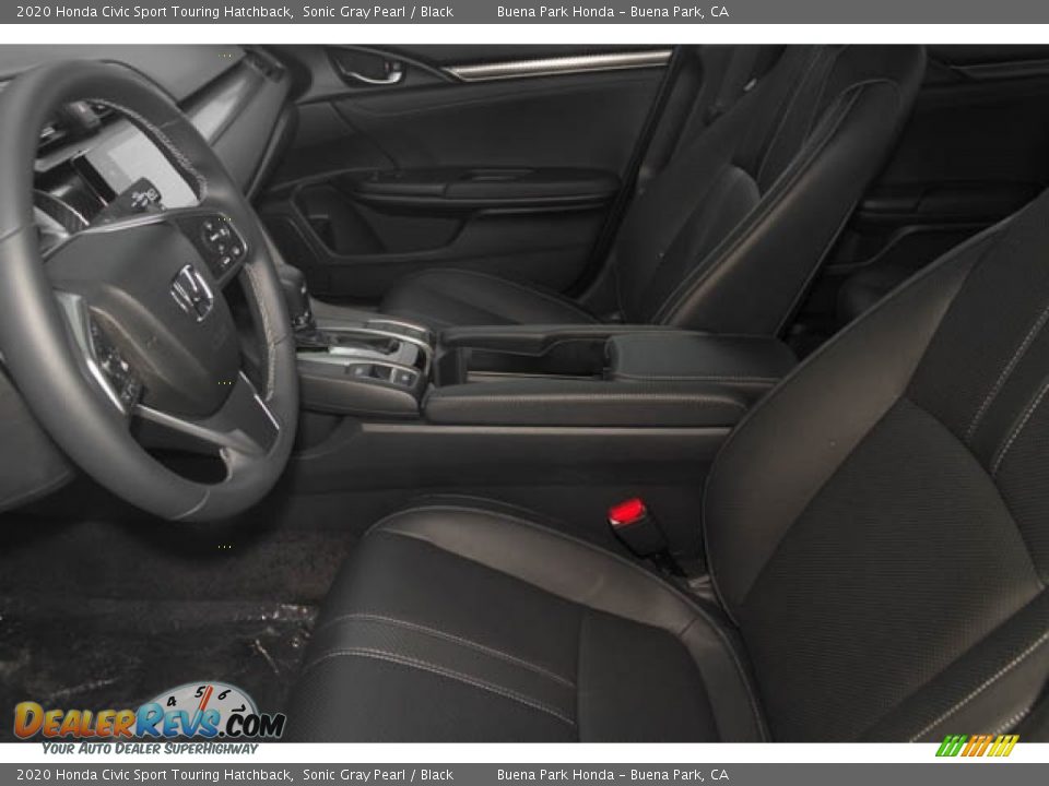 2020 Honda Civic Sport Touring Hatchback Sonic Gray Pearl / Black Photo #8