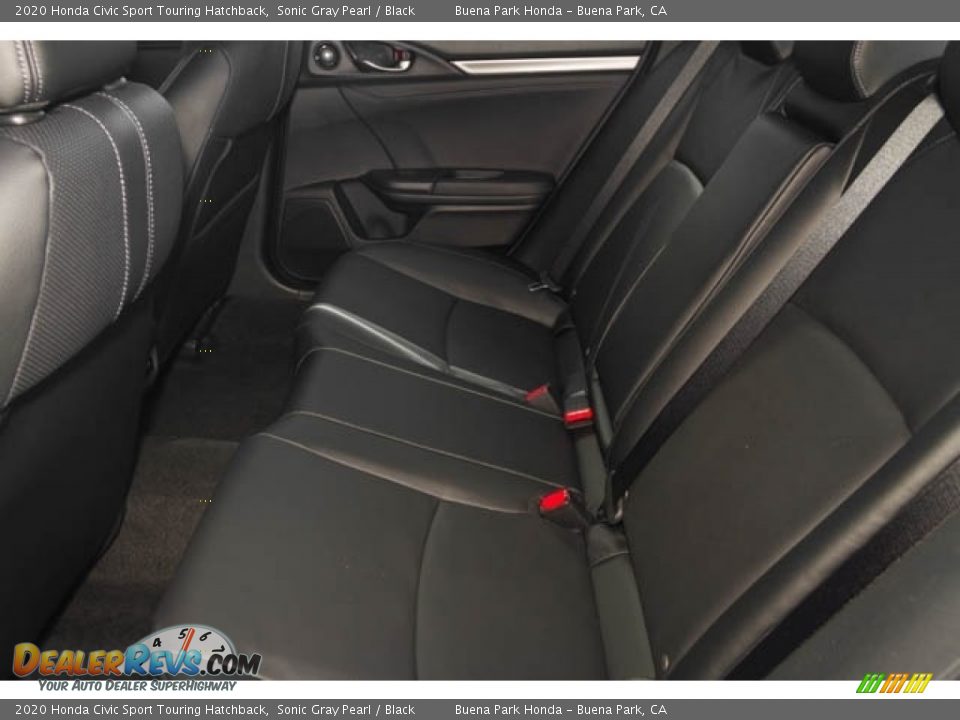 2020 Honda Civic Sport Touring Hatchback Sonic Gray Pearl / Black Photo #9