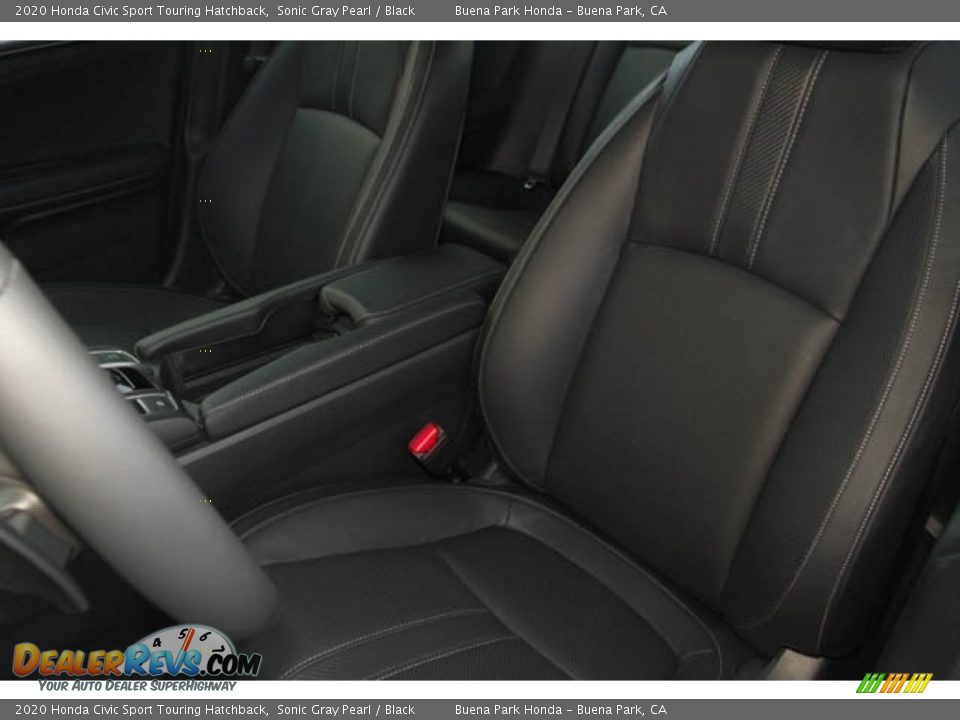 2020 Honda Civic Sport Touring Hatchback Sonic Gray Pearl / Black Photo #16