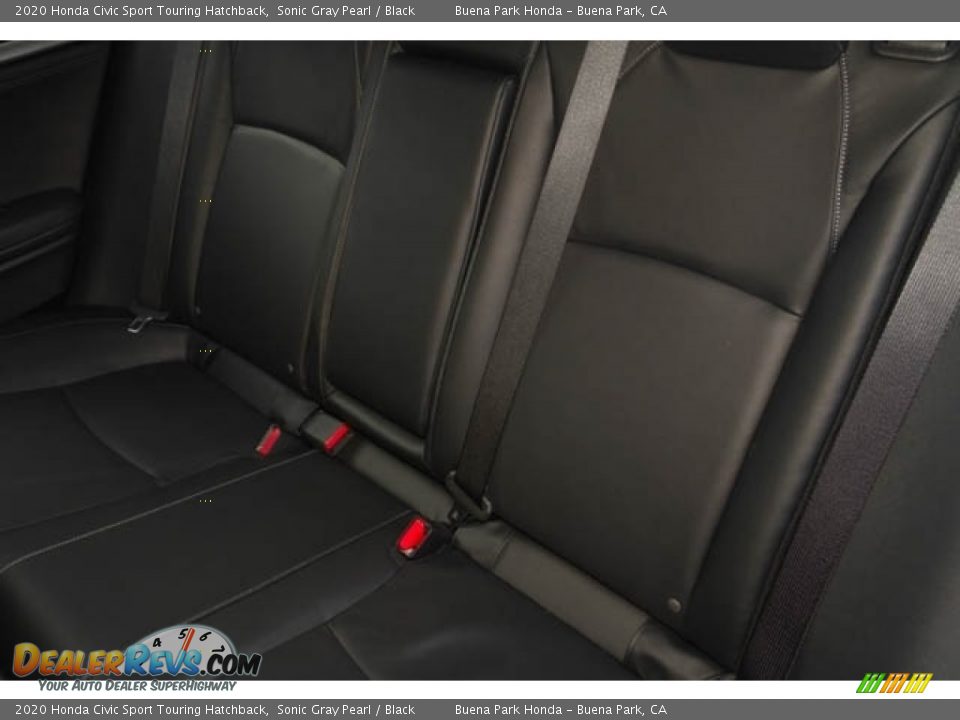 2020 Honda Civic Sport Touring Hatchback Sonic Gray Pearl / Black Photo #18
