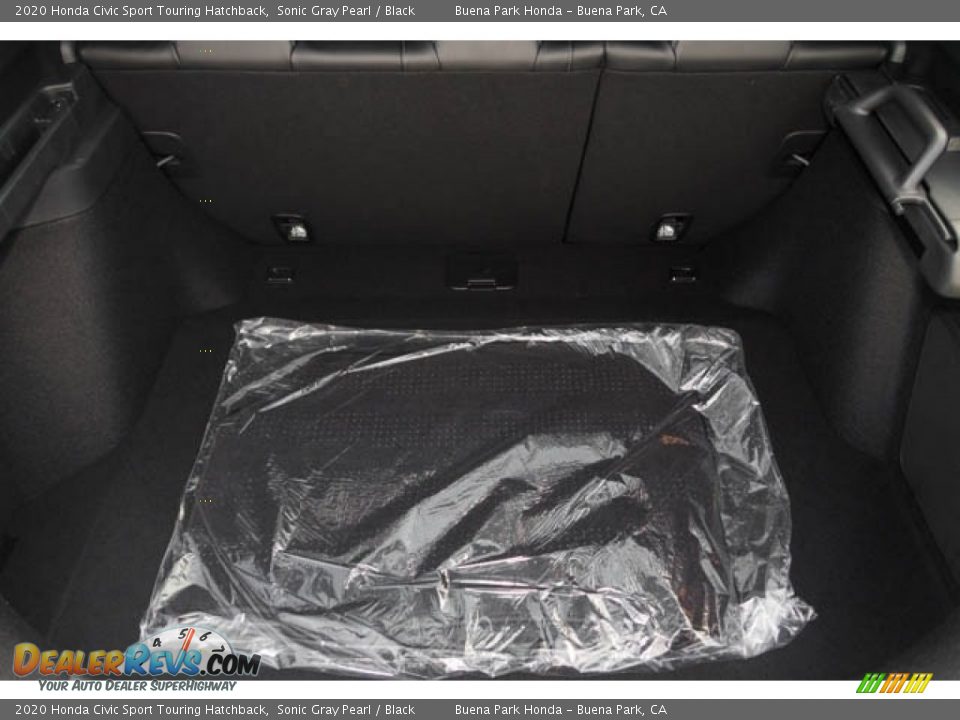 2020 Honda Civic Sport Touring Hatchback Sonic Gray Pearl / Black Photo #19