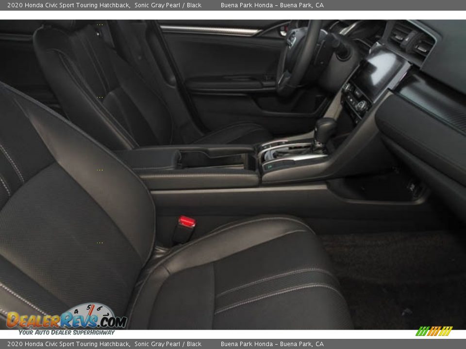 2020 Honda Civic Sport Touring Hatchback Sonic Gray Pearl / Black Photo #22