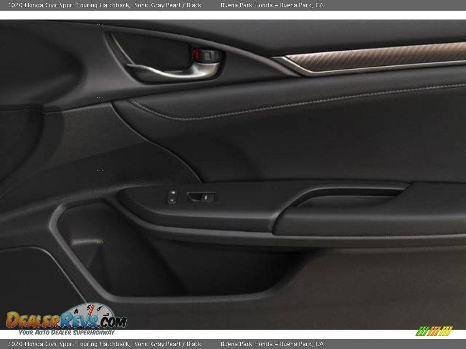 2020 Honda Civic Sport Touring Hatchback Sonic Gray Pearl / Black Photo #31